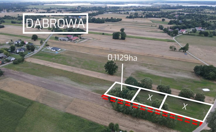 działka na sprzedaż - Brudzew, Dąbrowa